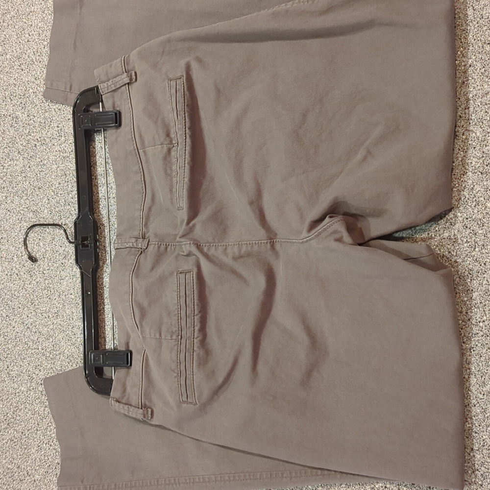 Old Navy Pixie Casual Chino Ankle Pants Gray 8